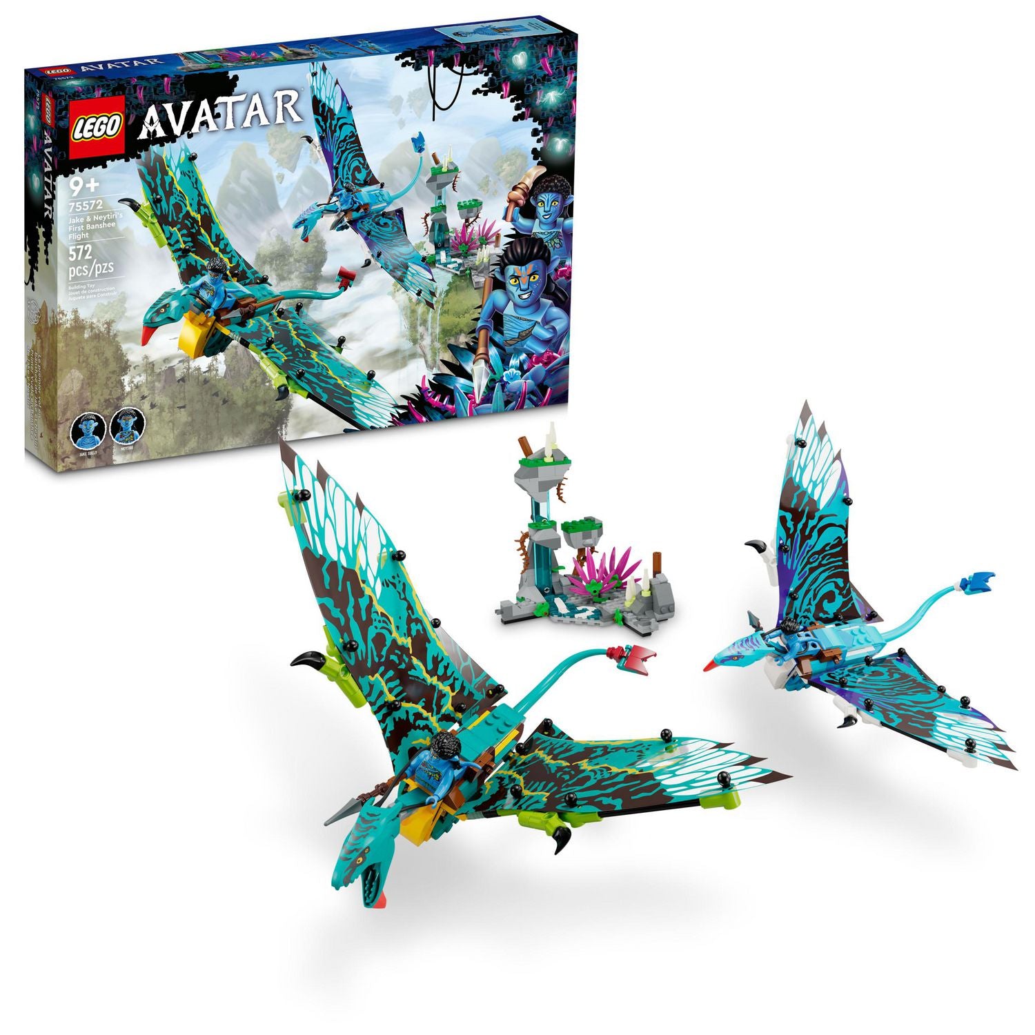 LEGO Avatar Jake & Neytiri’s First Banshee Flight [75572 - 572 Pieces]