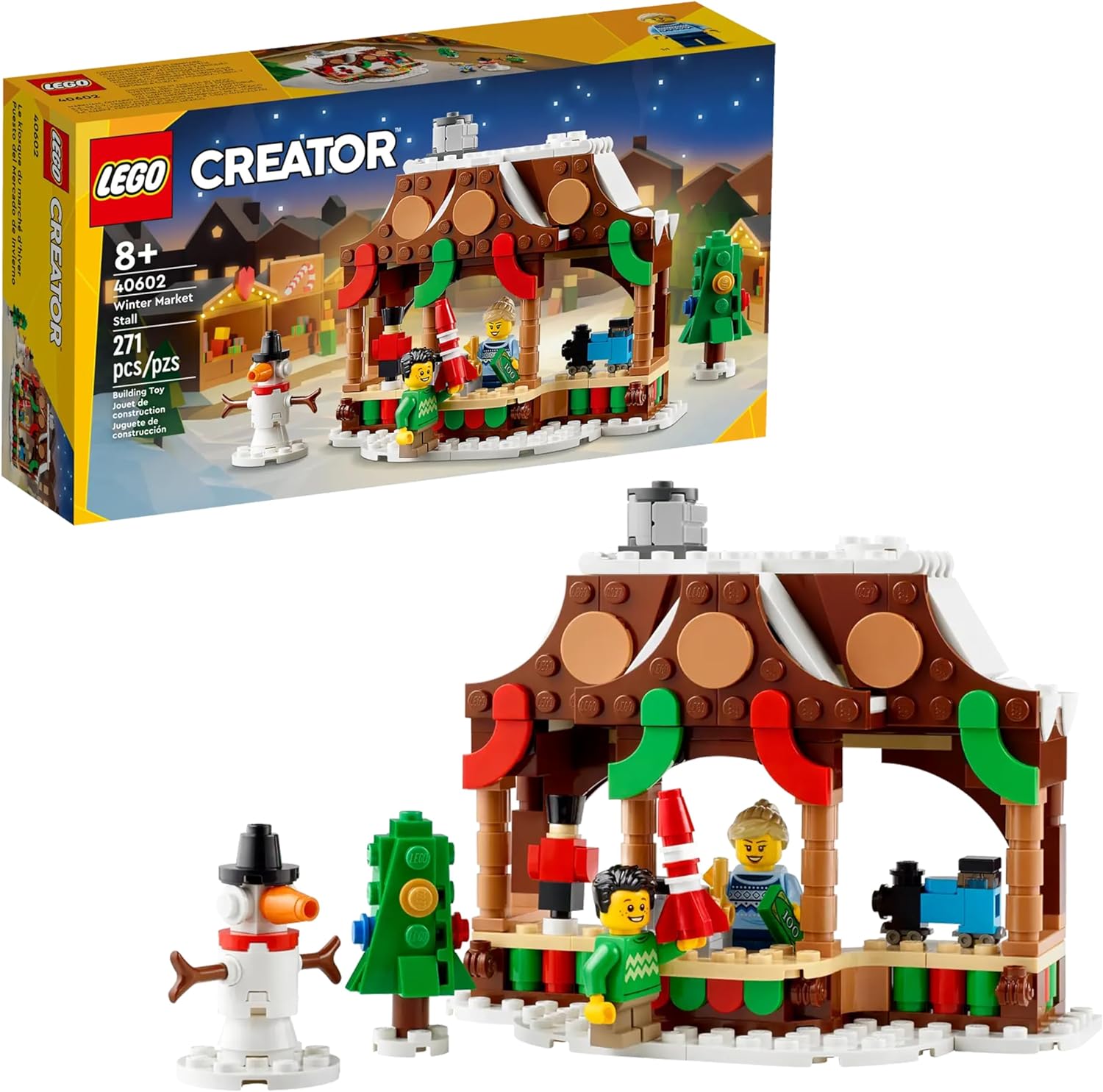 LEGO 40602 Winter Market Stall GWP (271 pcs)