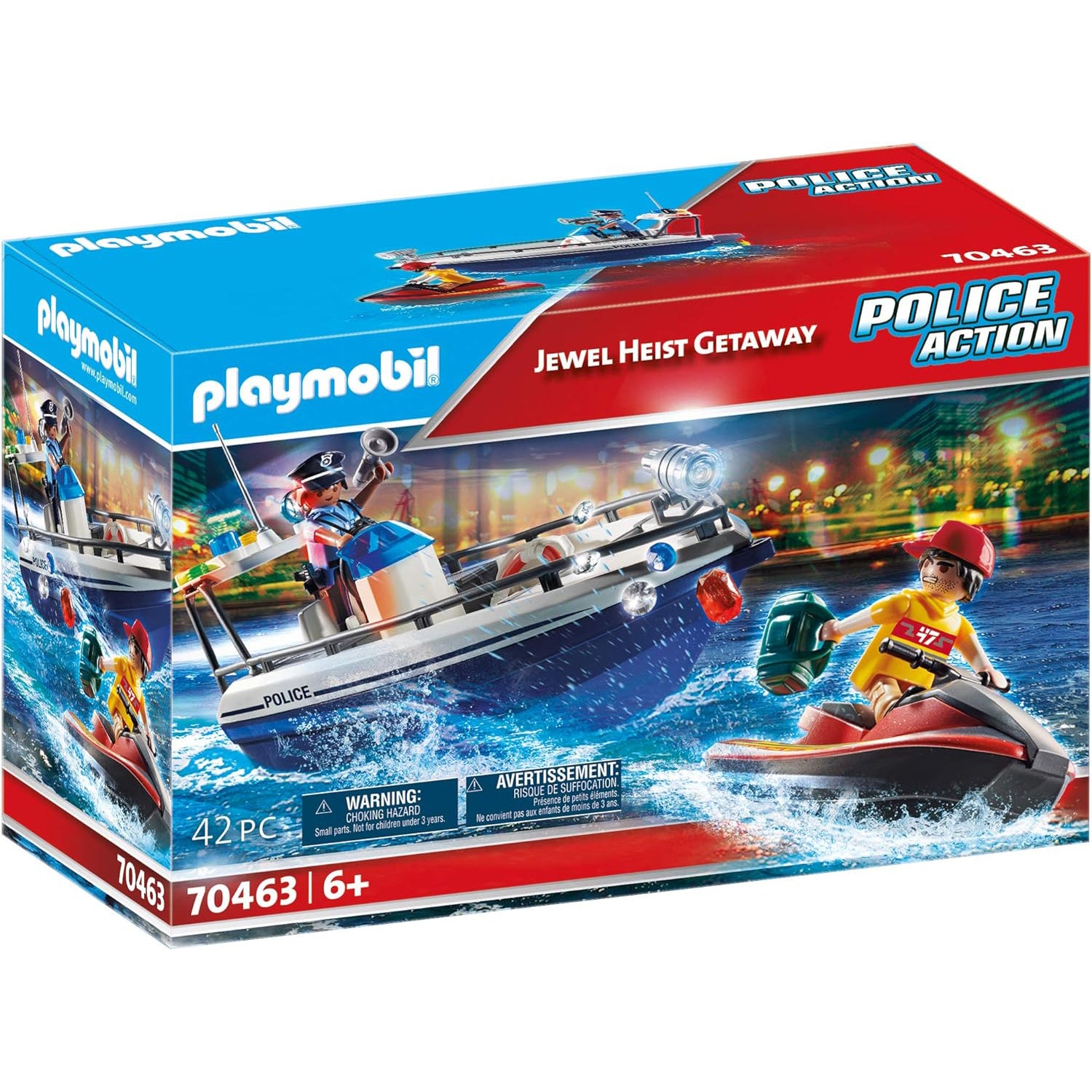 Playmobil Jewel Heist Getaway [70463 - 42 Pieces]