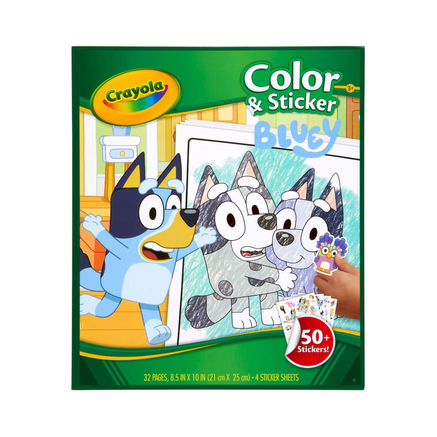 Crayola Bluey Color & Sticker Activity Book
