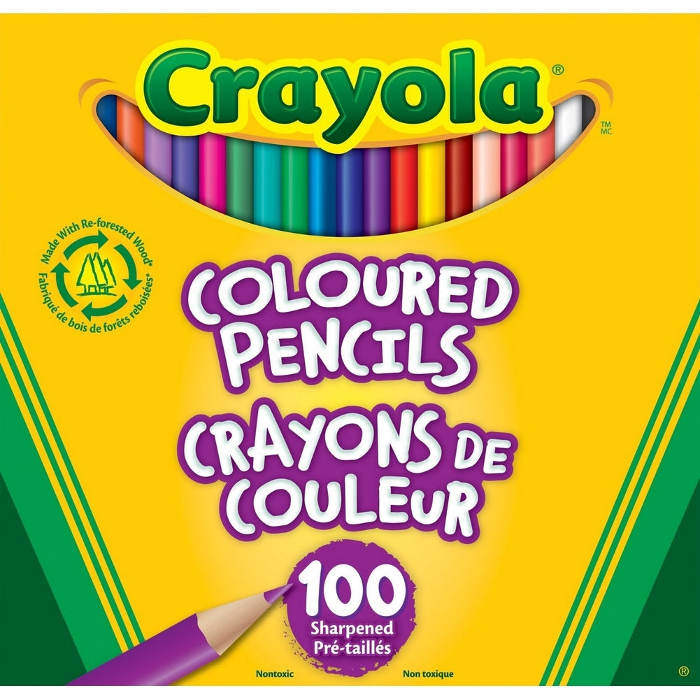 Crayola Metallic Coloured Pencils - 8 Count