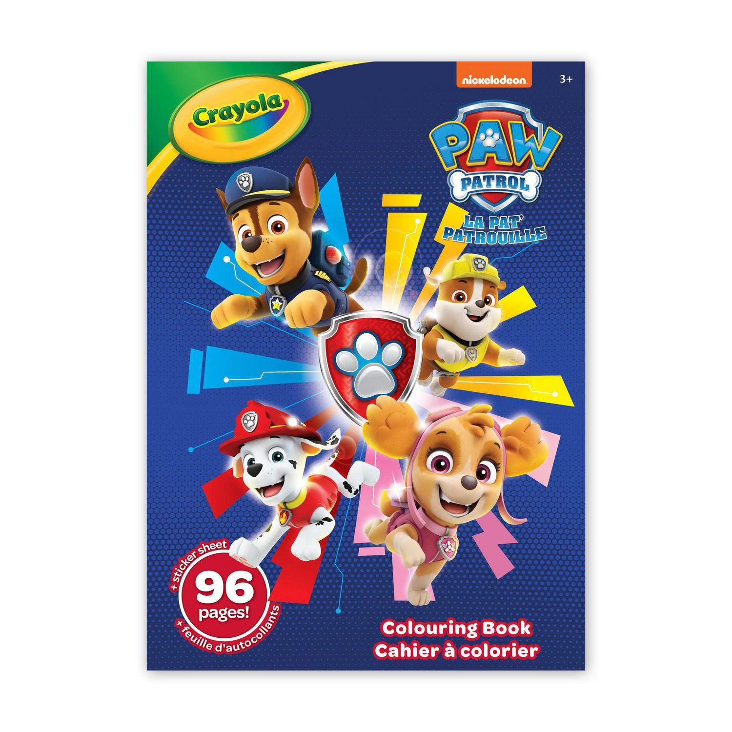 Crayola : Colouring Book / Paw Patrol 96 Pages