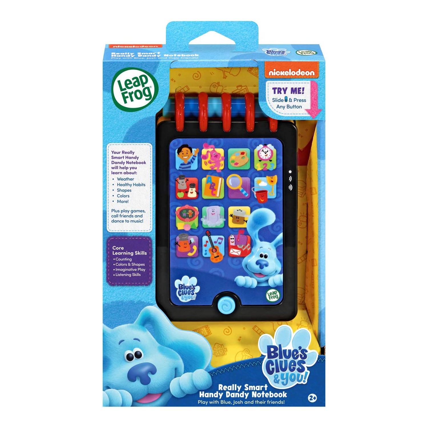 LeapFrog Blue’s Clues and You! Really Smart Handy Dandy Notebook