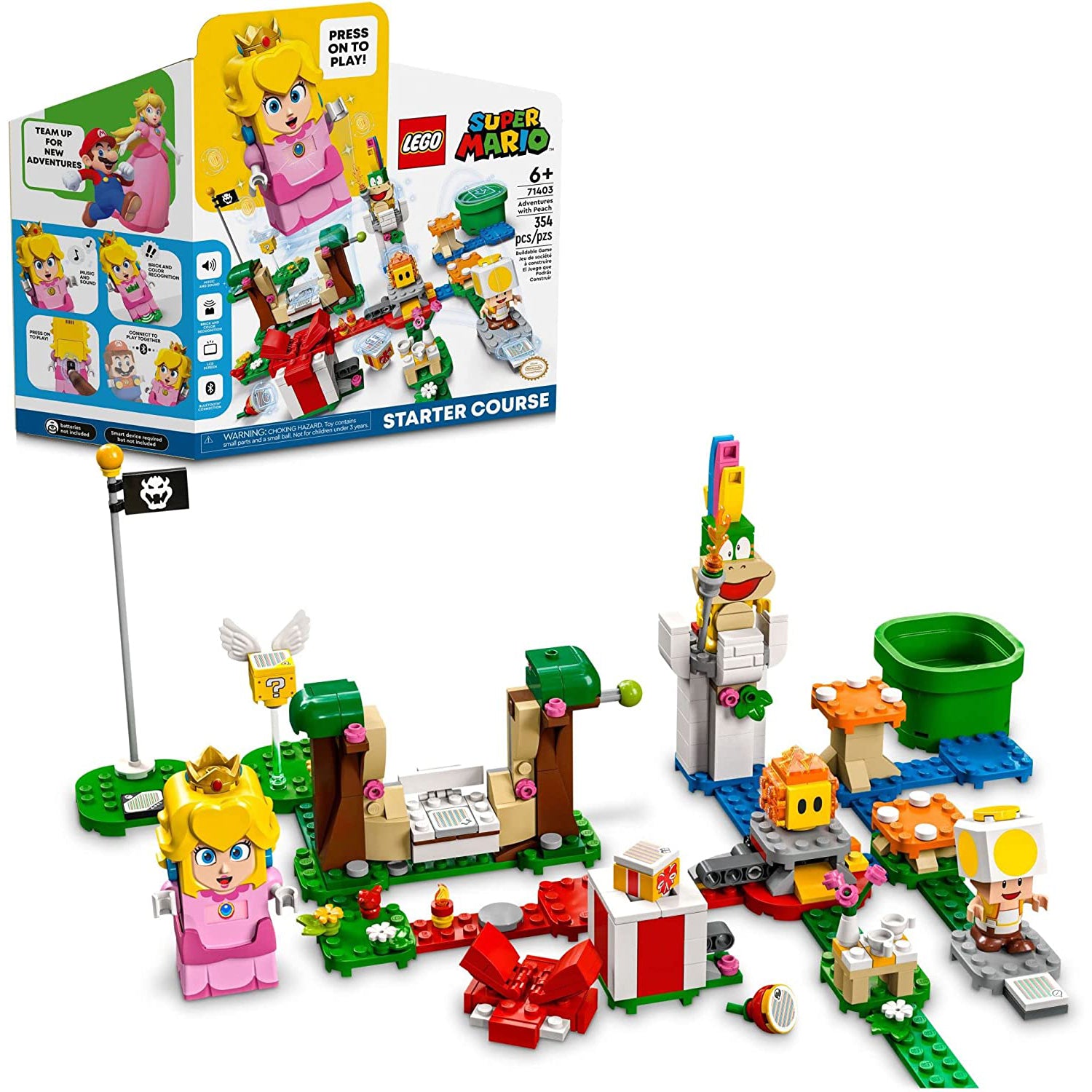 LEGO Super Mario Starter Course - Adventures with Princess Peach [71403 - 354 Pieces]