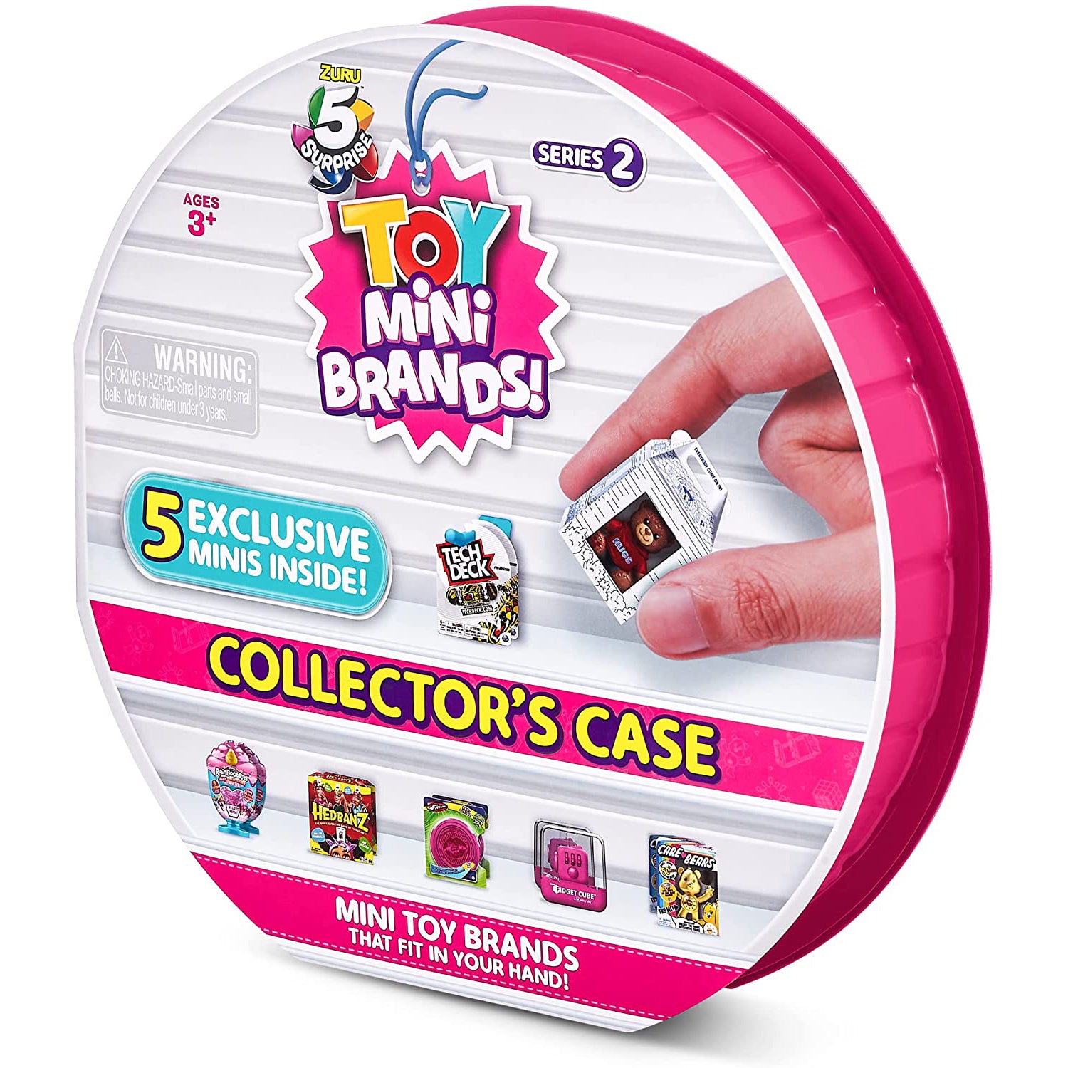 5 Surprise Mini Brands Series 5 Collector's Case with 5 Exclusive Minis Novelty & Gag Toy by Zuru