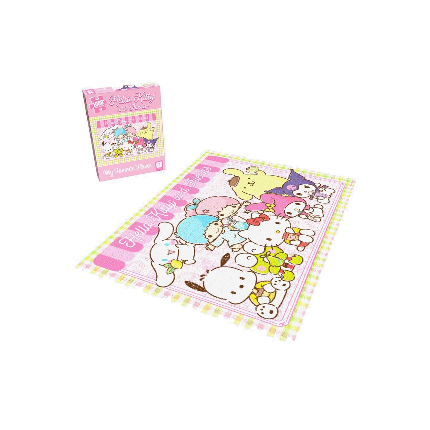 Hello Kitty 1000 Piece Puzzle - My Favorite Flavor