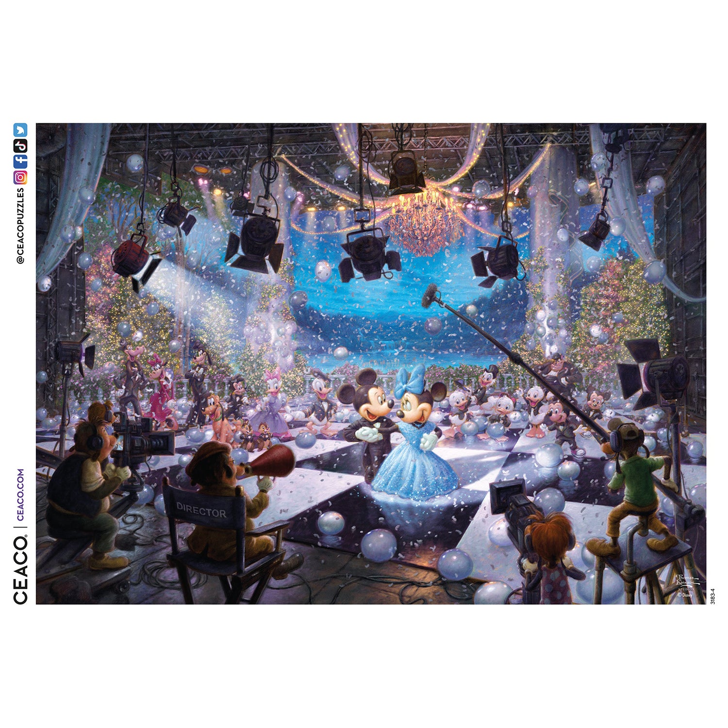 Ceaco Thomas Kinkade Disney - Disney 100th Celebration 1000 Piece Puzzle