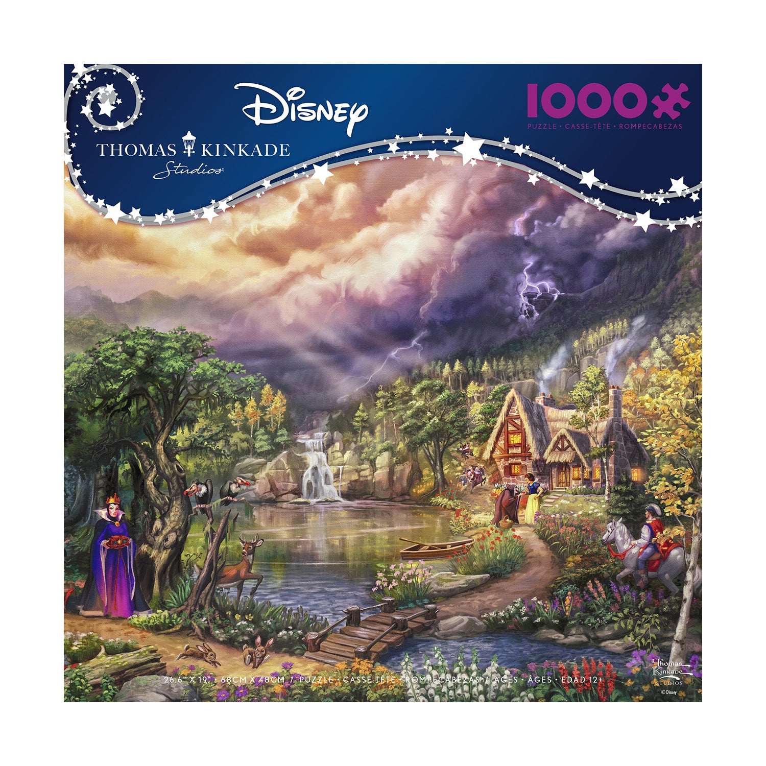 Ceaco Thomas Kinkade Disney - Evil Queen 1000 Piece Puzzle