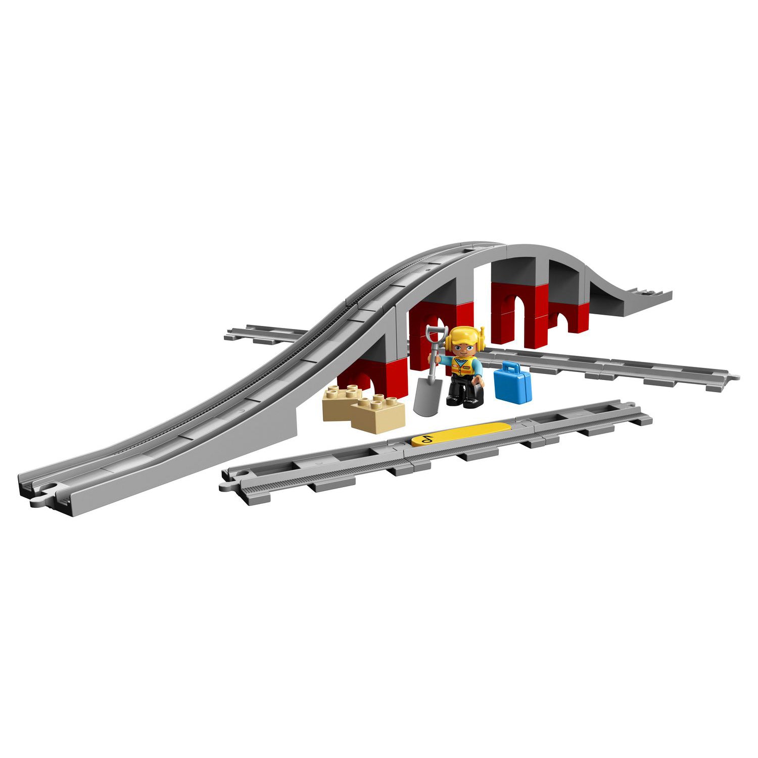 LEGO DUPLO Train Bridge and Tracks [10872 - 26 Pieces]