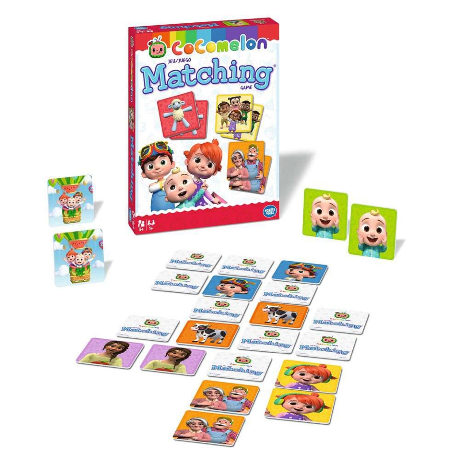Wonder Forge CoComelon Matching Game For Girls & Boys Ages 3 and Up - A Fun and Fast Memory Game