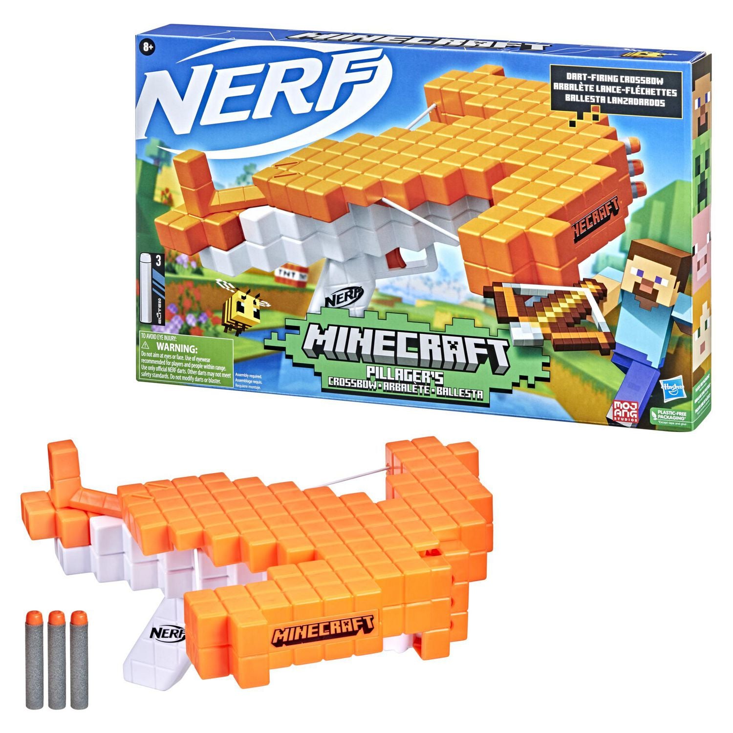 NERF - Minecraft Pillager's Crossbow