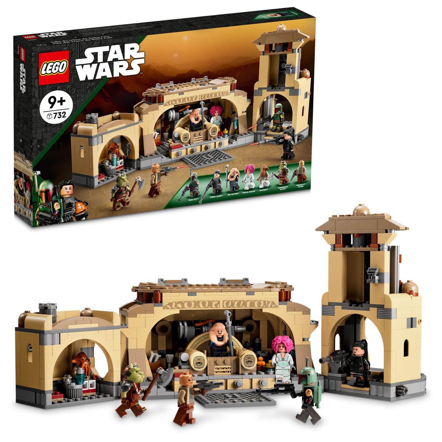 LEGO Star Wars - Boba Fett’s Throne Room [75326 - 732 Pieces]