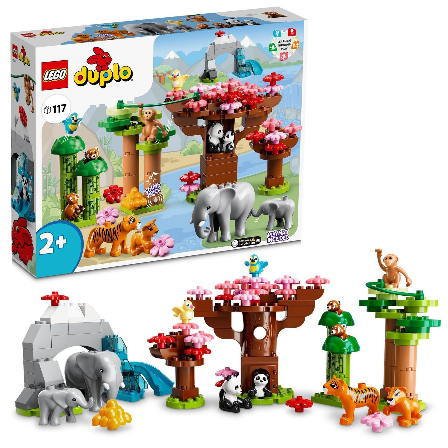 LEGO DUPLO Town Wild Animals of Asia [10974 - 117 Pieces]