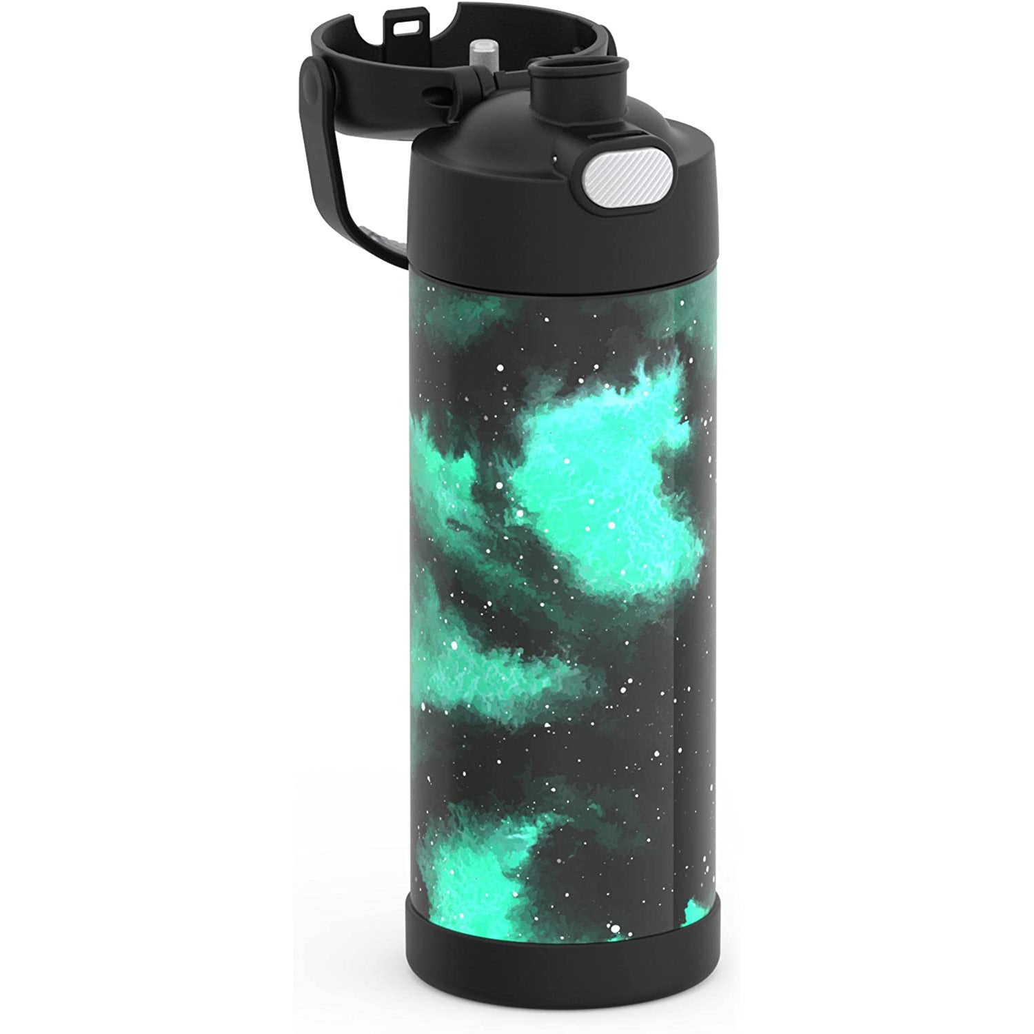 Thermos Funtainer Bottle with Spout Lid - Galaxy Green - 16 oz