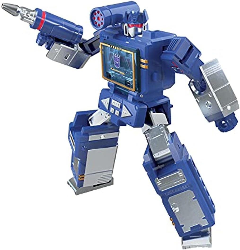 Hasbro Transformers Toys Generations War for Cybertron: Kingdom Core Class WFC-K21 Soundwave Action Figure - Kids Ages 8 and Up, 3.5-inch, F0667
