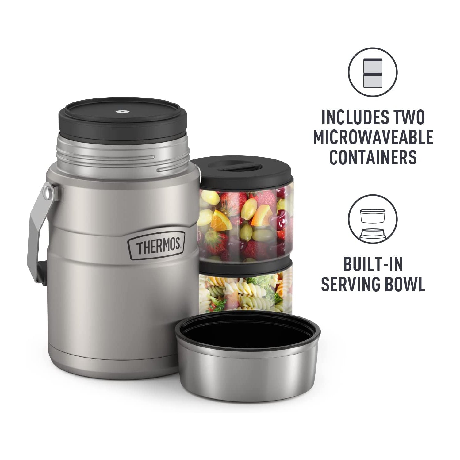THERMOS Stainless King Big Boss Stainless Steel Food Jar - 47oz