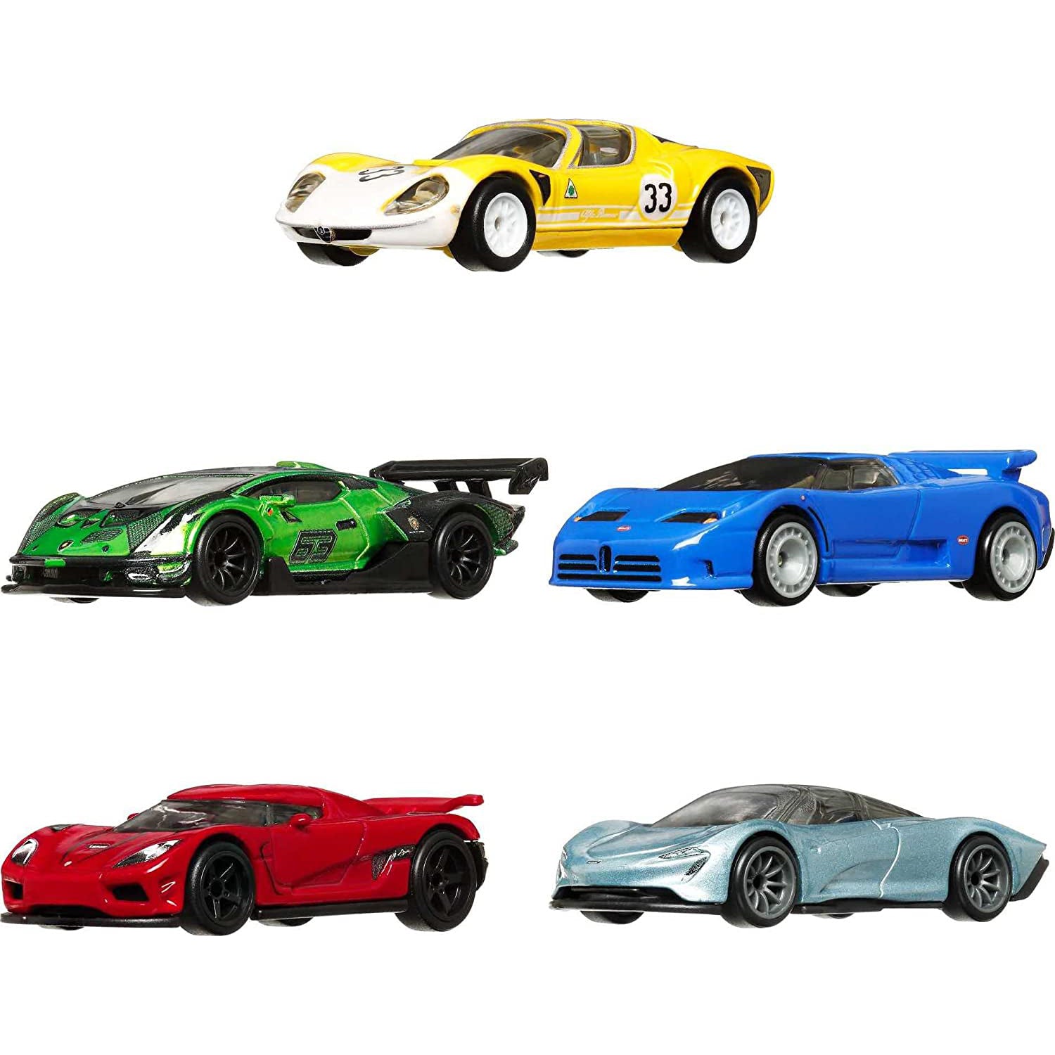 Hot Wheels Premium Car Culture Speed Machines 5-Pack