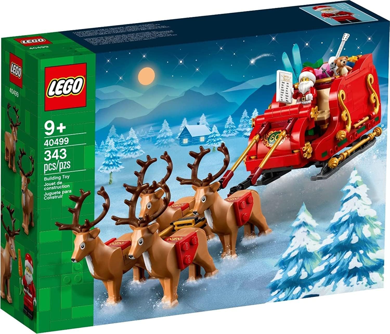 Lego Santa's Sleigh (40499 - 343 pcs)
