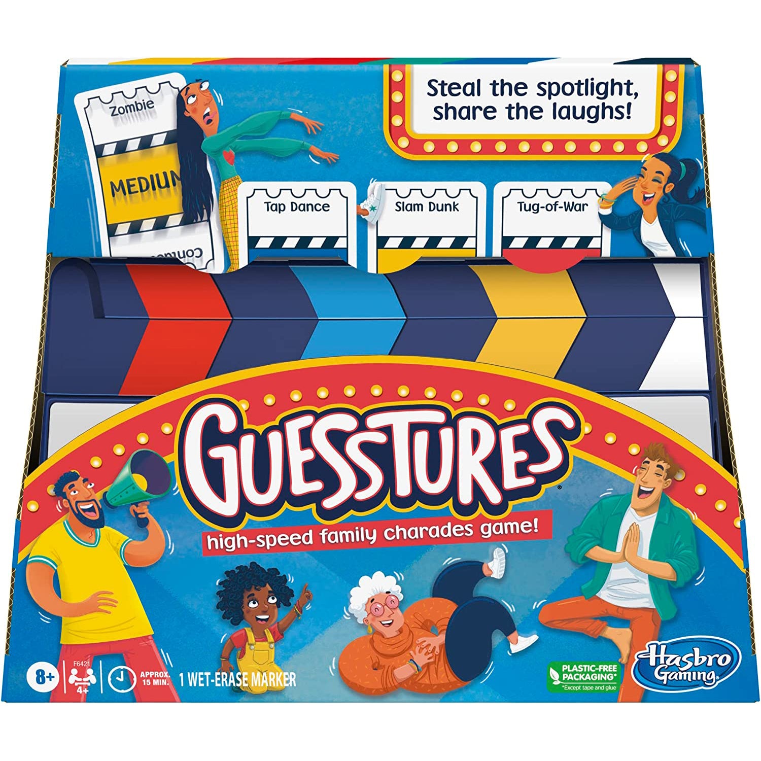 Guesstures Game - High-Speed Family Charades Game