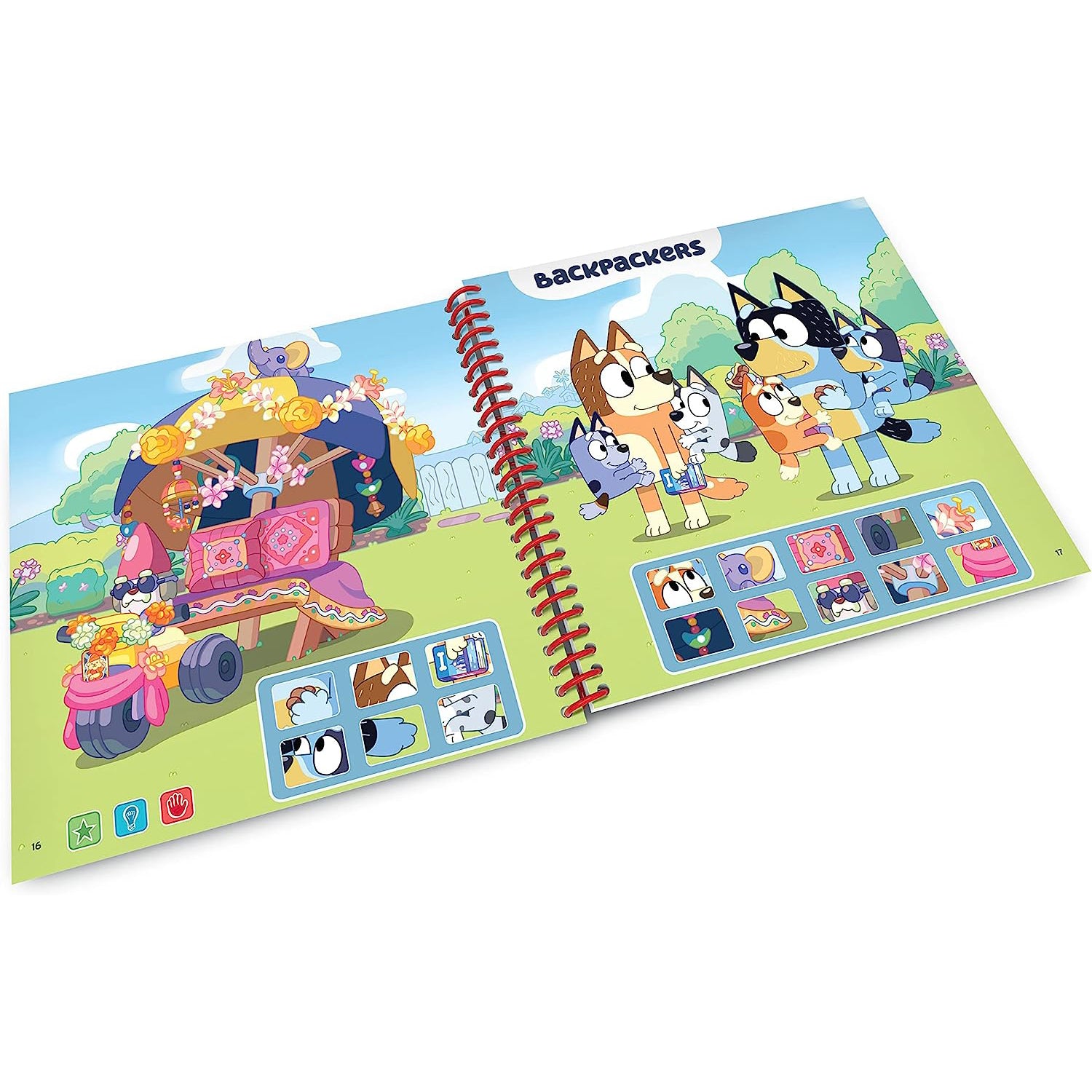 LeapFrog LeapStart Preschool (Level 1) Bluey Fun and Games Activity Book (English Version)