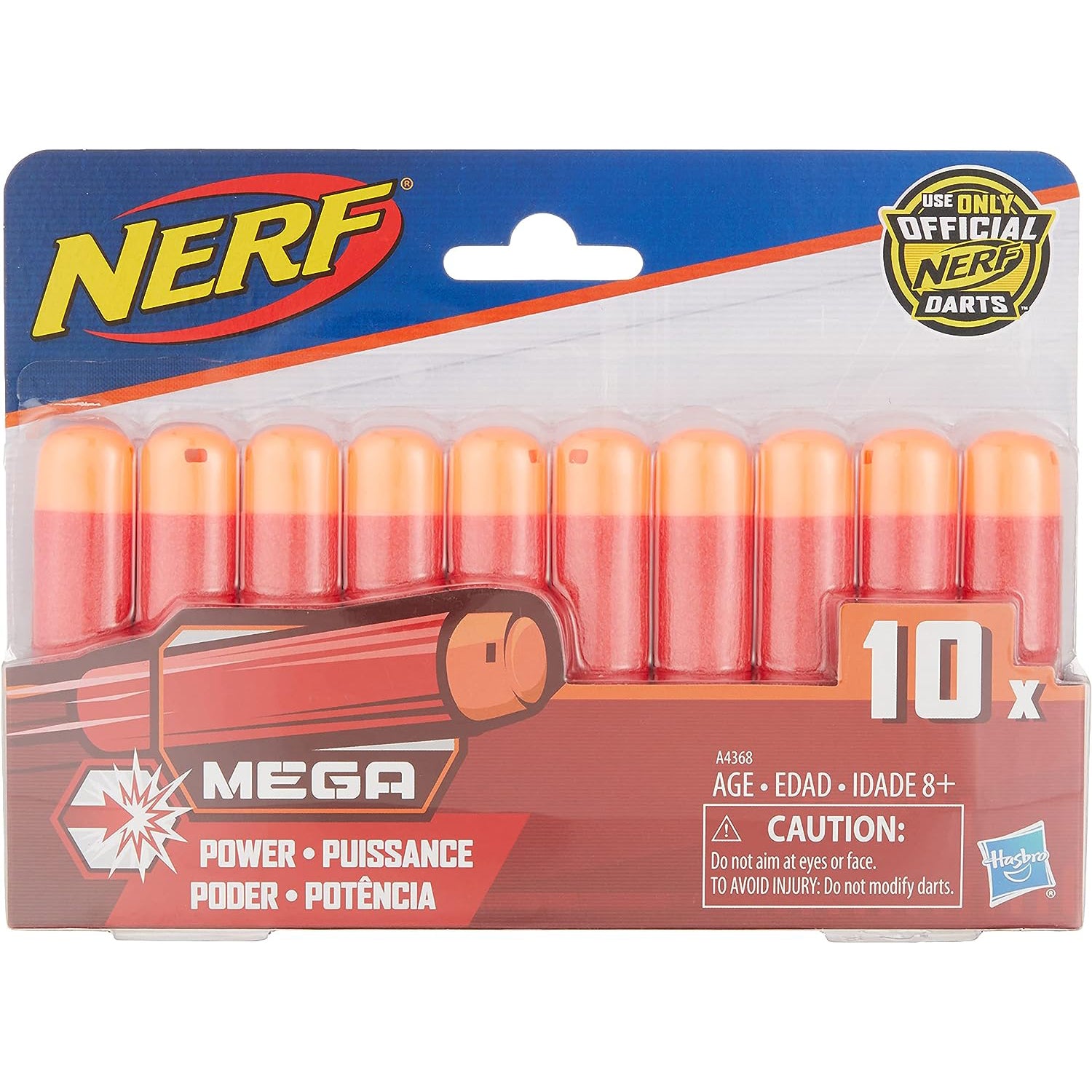 NERF N-Strike Elite Mega - 10 Power Dart Refill Pack