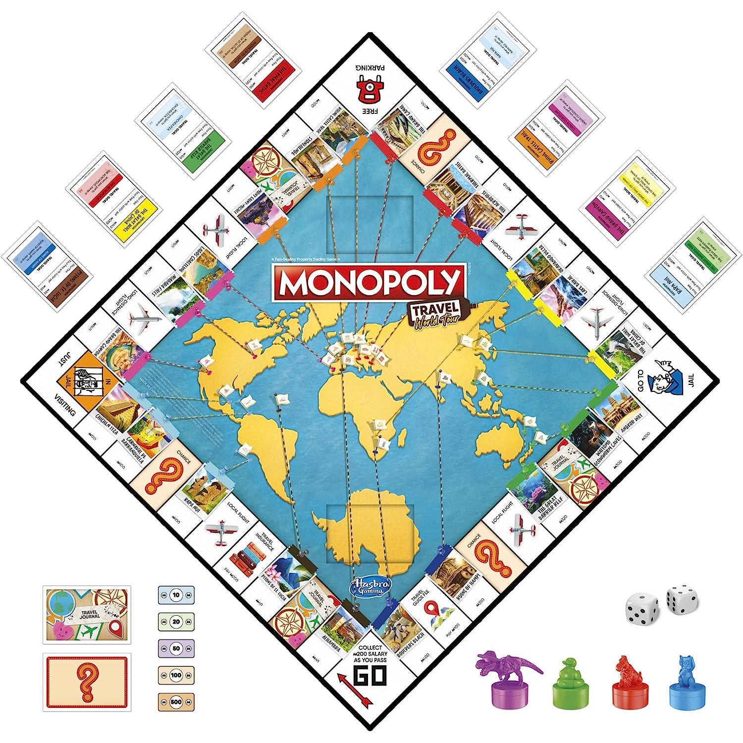 Monopoly World Tour Board Game