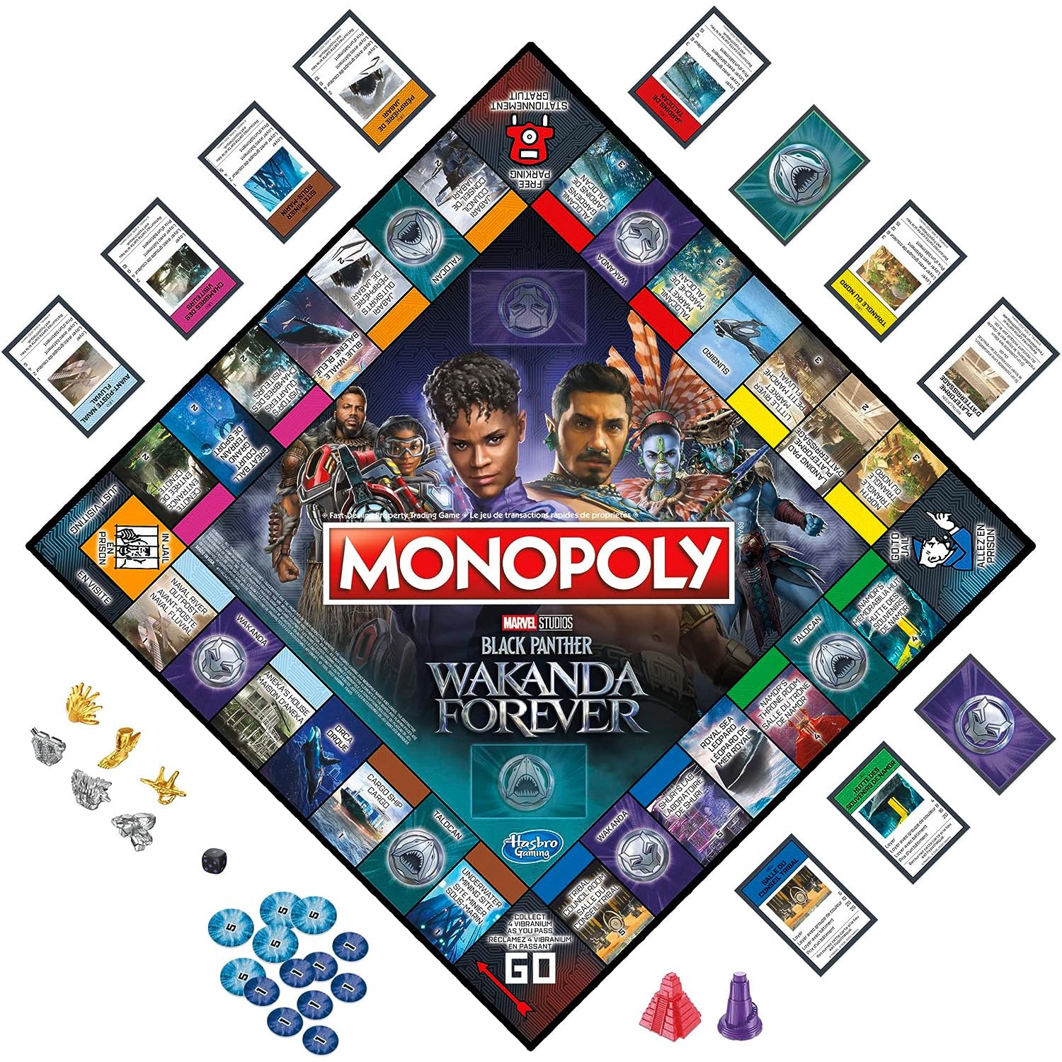 Monopoly - Black Panther Wakanda Forever Edition