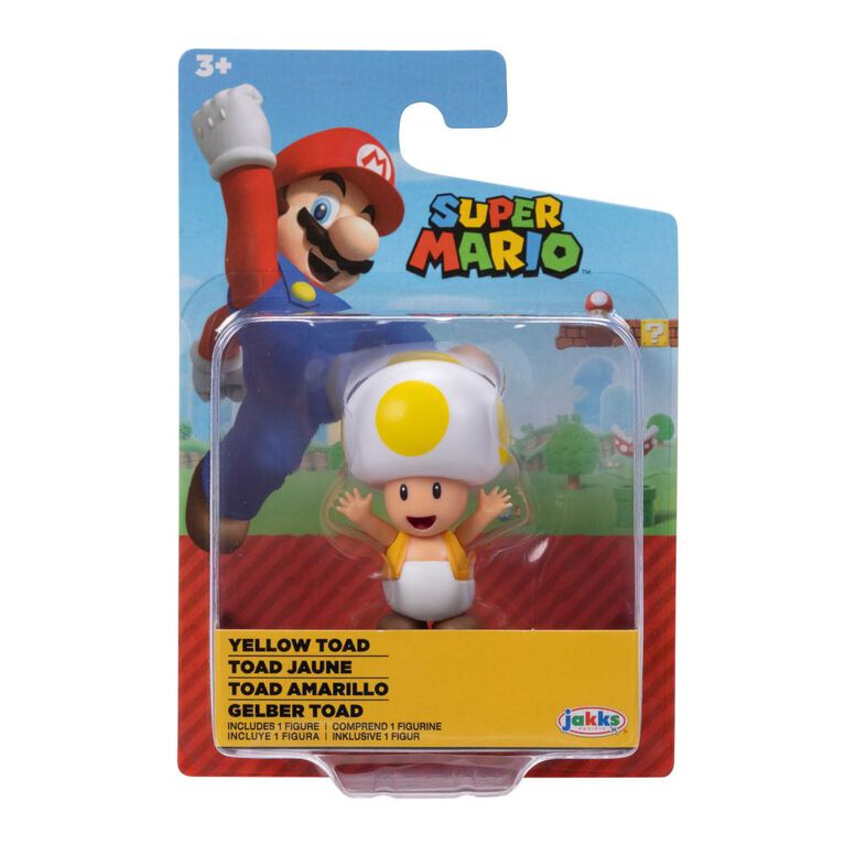 Nintendo 2.5 Inch Figure - Yellow Toad