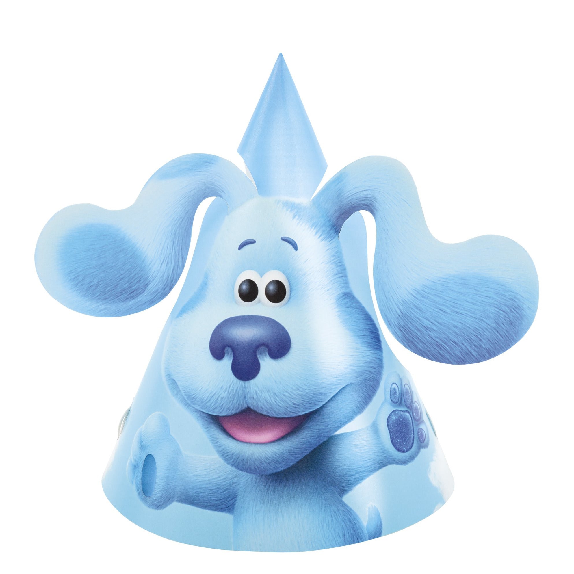 Blue's Clues Party Hats with Pop-Out Ears - 8ct