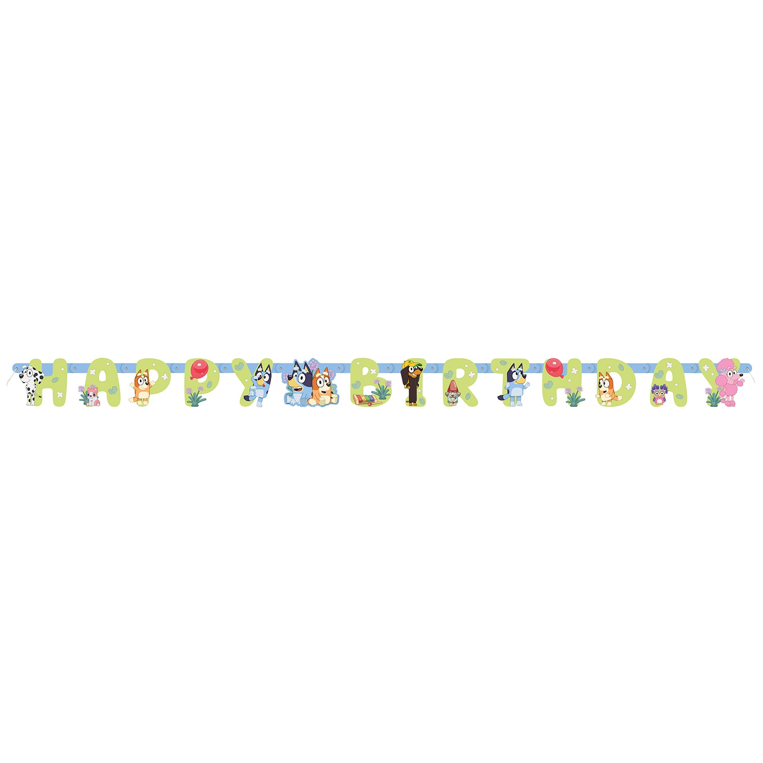 Bluey Jointed Birthday Banner