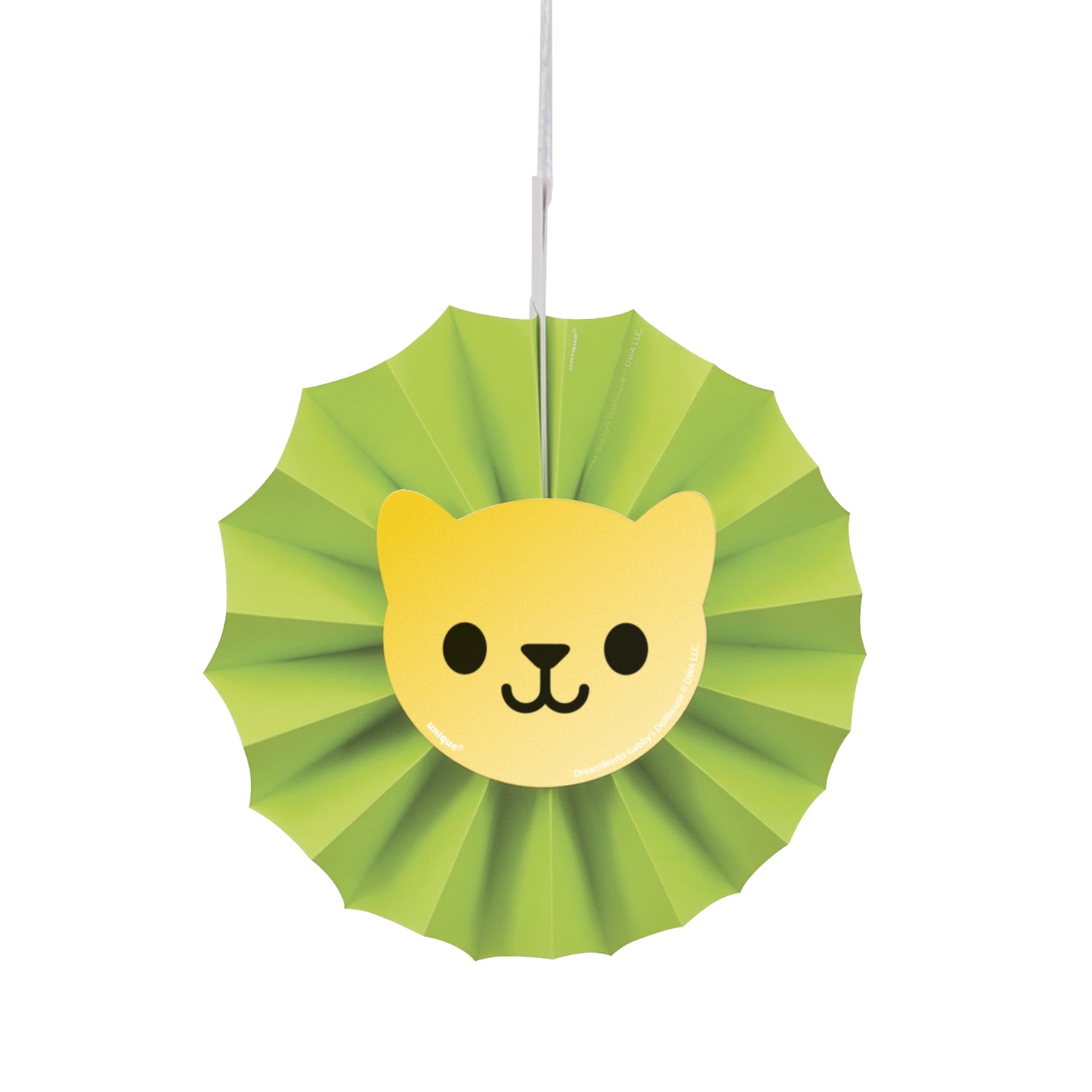 Gabby's Dollhouse Hanging Fan Party Decorations [3 per Pack]