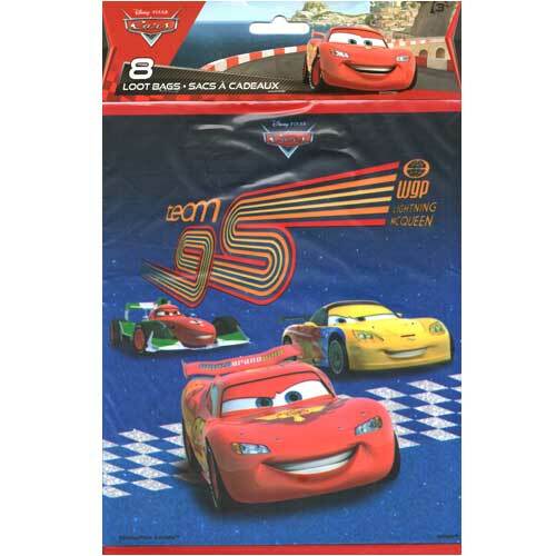 Disney Pixar Cars 2 Loot Bags [8 per pack]