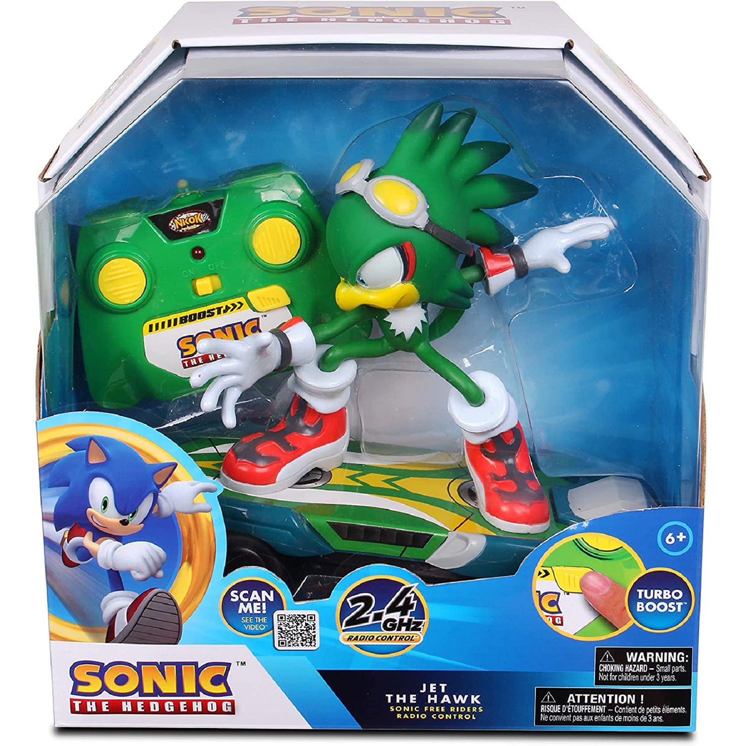 Sonic NKOK Free Rider R/C - Jet the Hawk