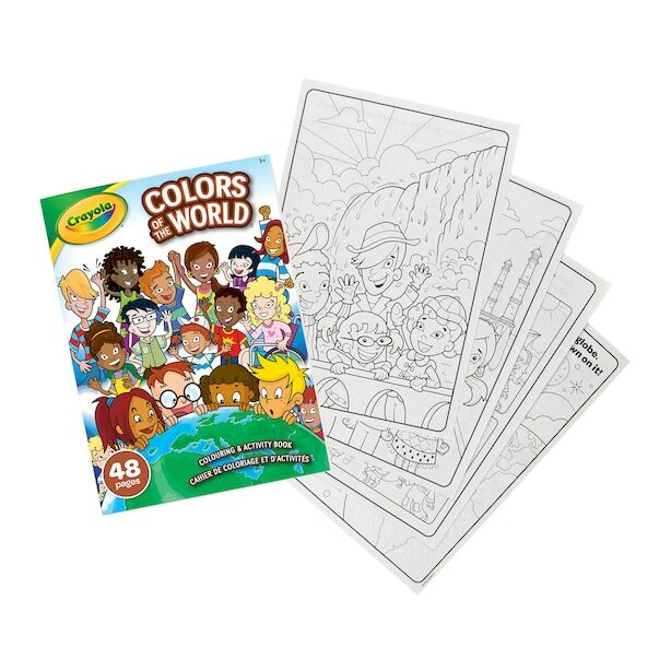 Crayola Colors of the World Coloring & Activity Book - 48 Pages