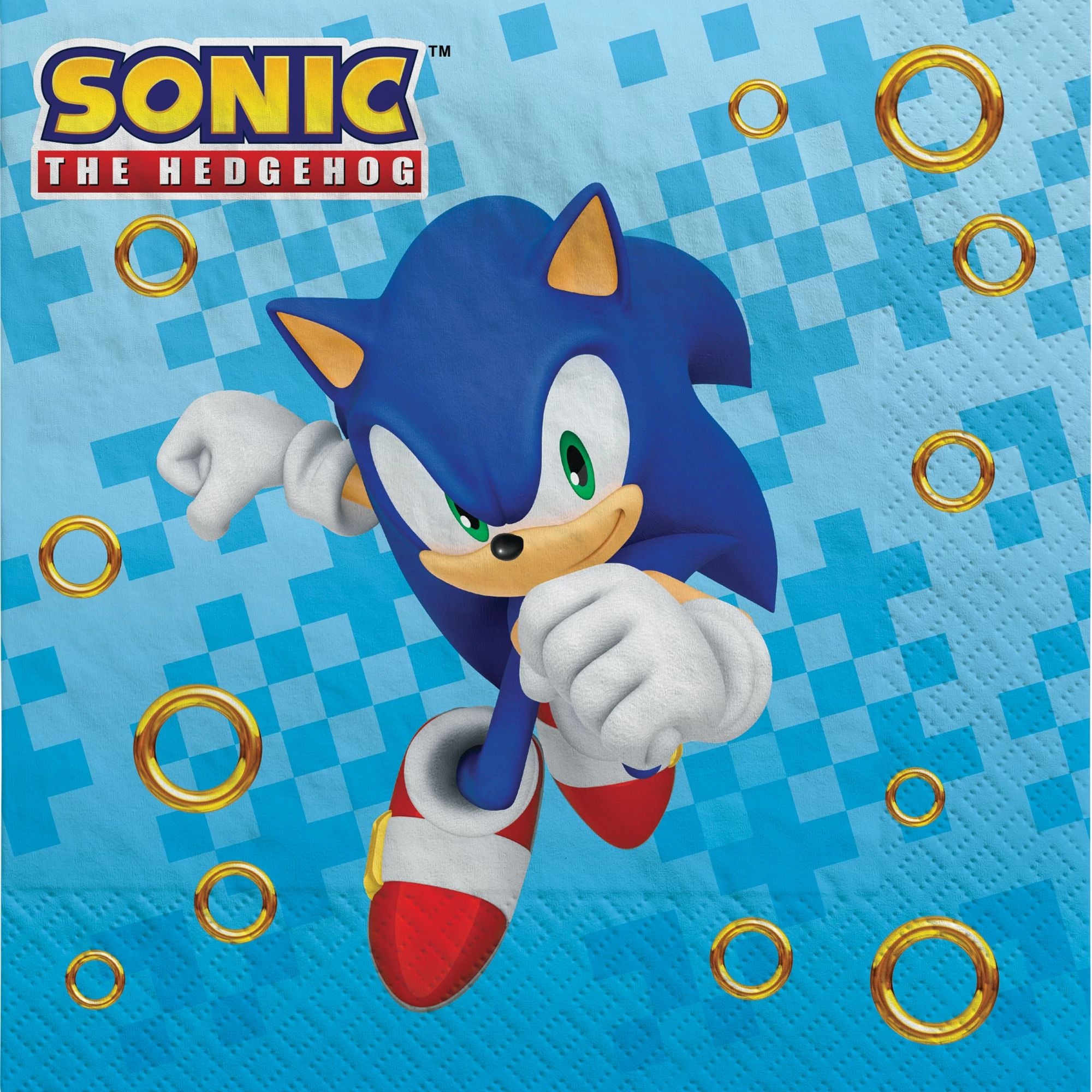 Sonic Luncheon Napkins (16 Per Pack)