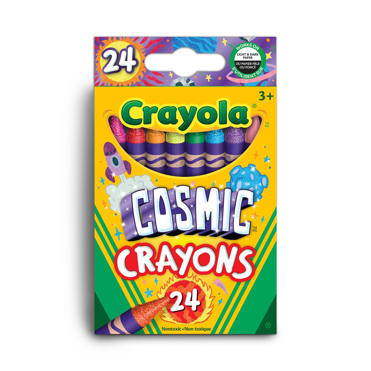 Crayola Glow Fusion Mythical Creatures Glow in The Dark Coloring Set Each