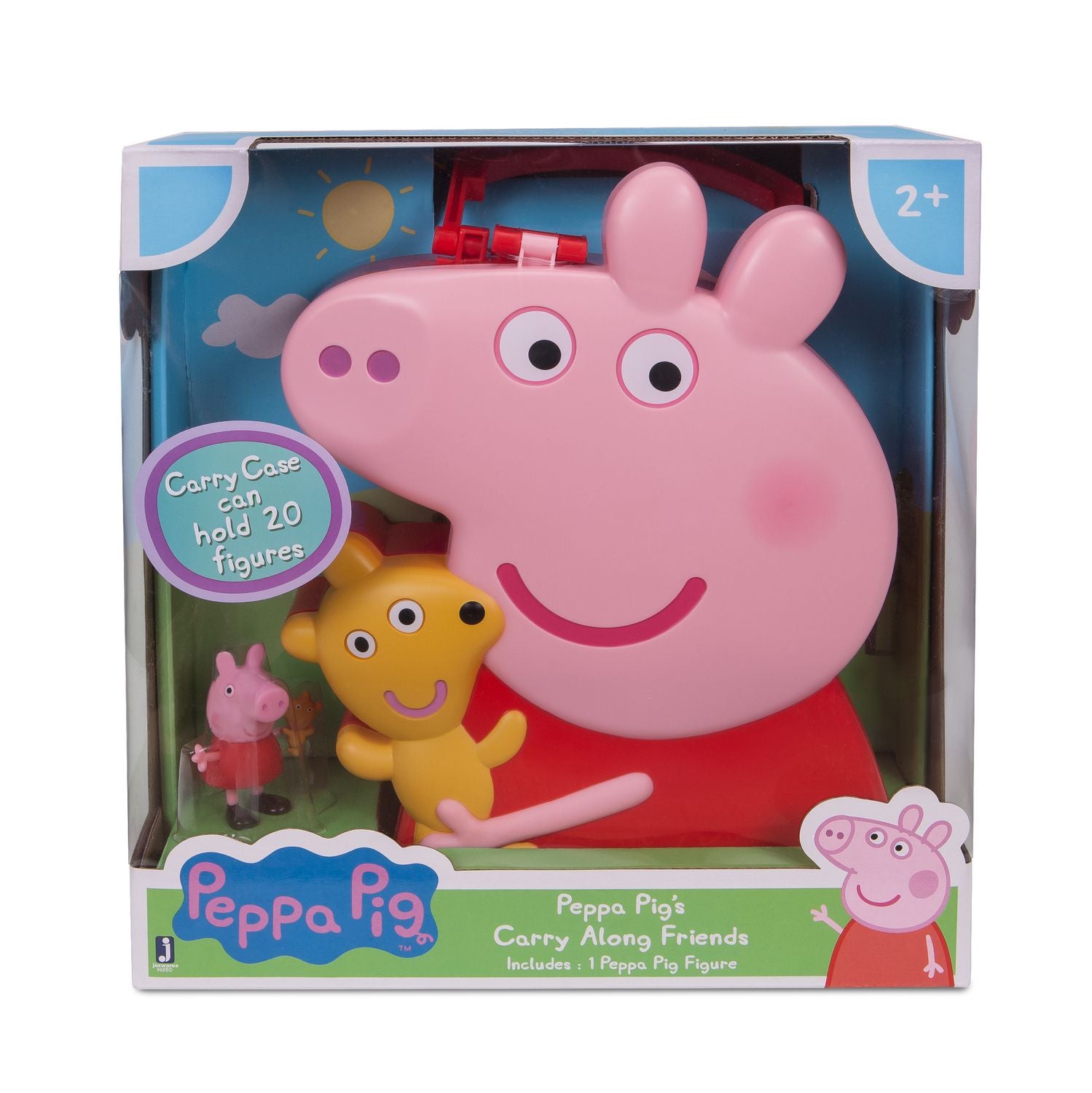 Peppa Pig's Carry Along Friends - Peppa Figure and Carrying Case