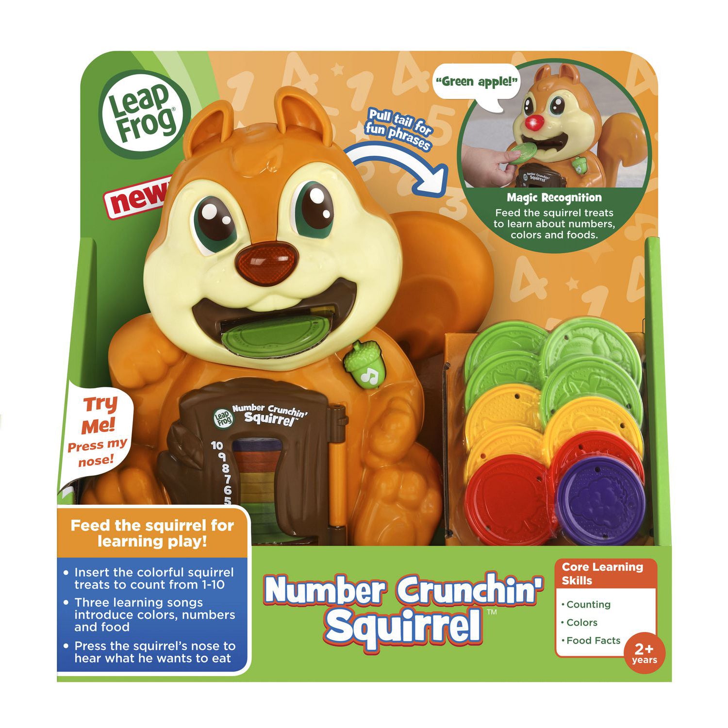 LeapFrog Number Crunchin' Squirrel - English Version