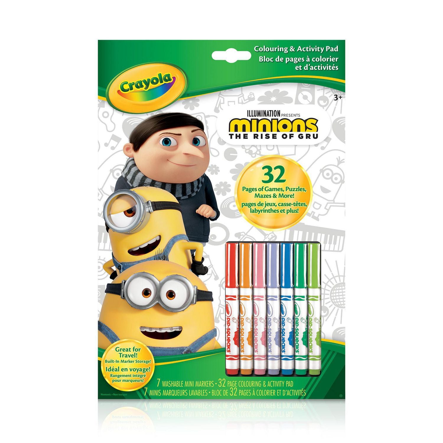 Crayola Coloring & Activity Book - Minions: The Rise of Gru