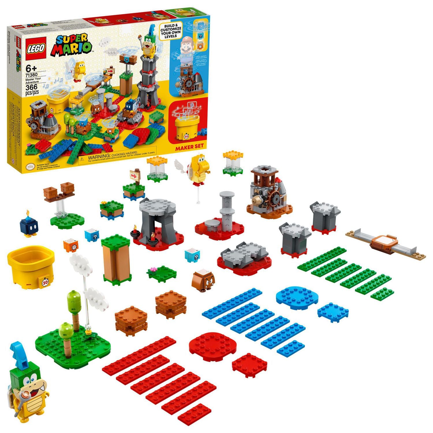 LEGO Super Mario - Master Your Adventure Maker Set [71380 - 366 pcs]