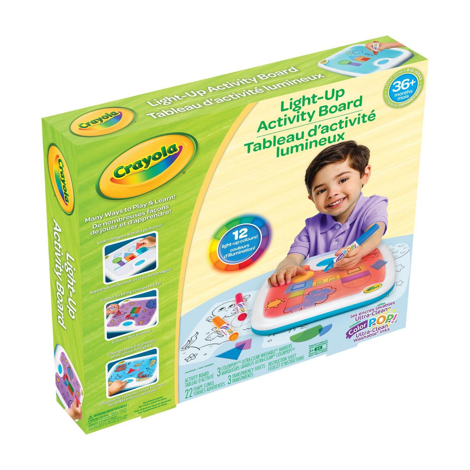 Crayola Ultimate Light Board Less Mess Painting Activity Kit Colour & Erase  Mat - NLI Solutions