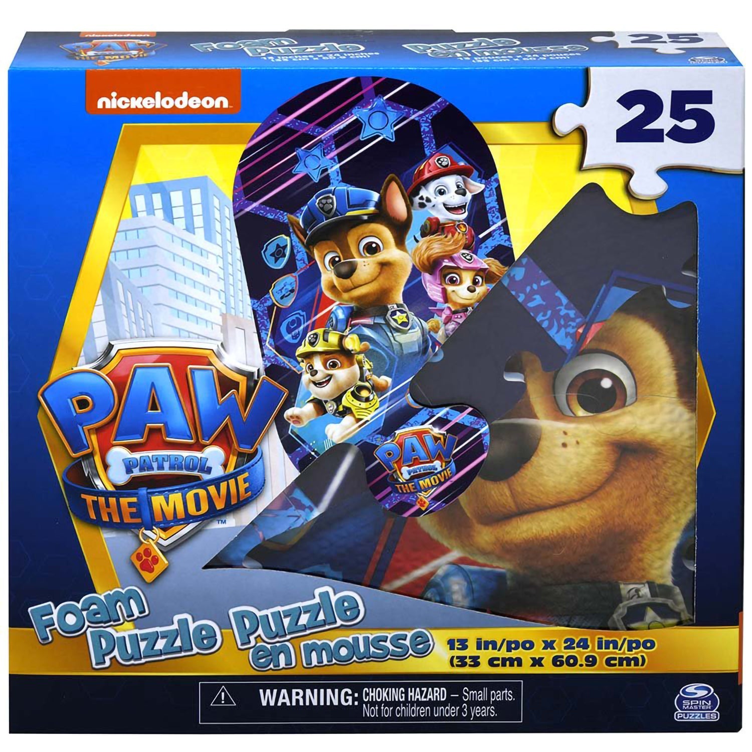 Paw Patrol: The Movie 25 Piece Foam Puzzle