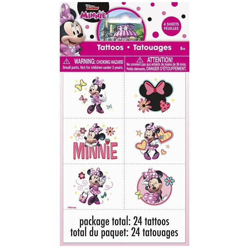 Disney Iconic Minnie Mouse Tattoos [24ct]