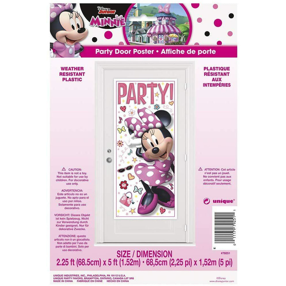 Disney Iconic Minnie Mouse Door Poster [27x60 Inches]
