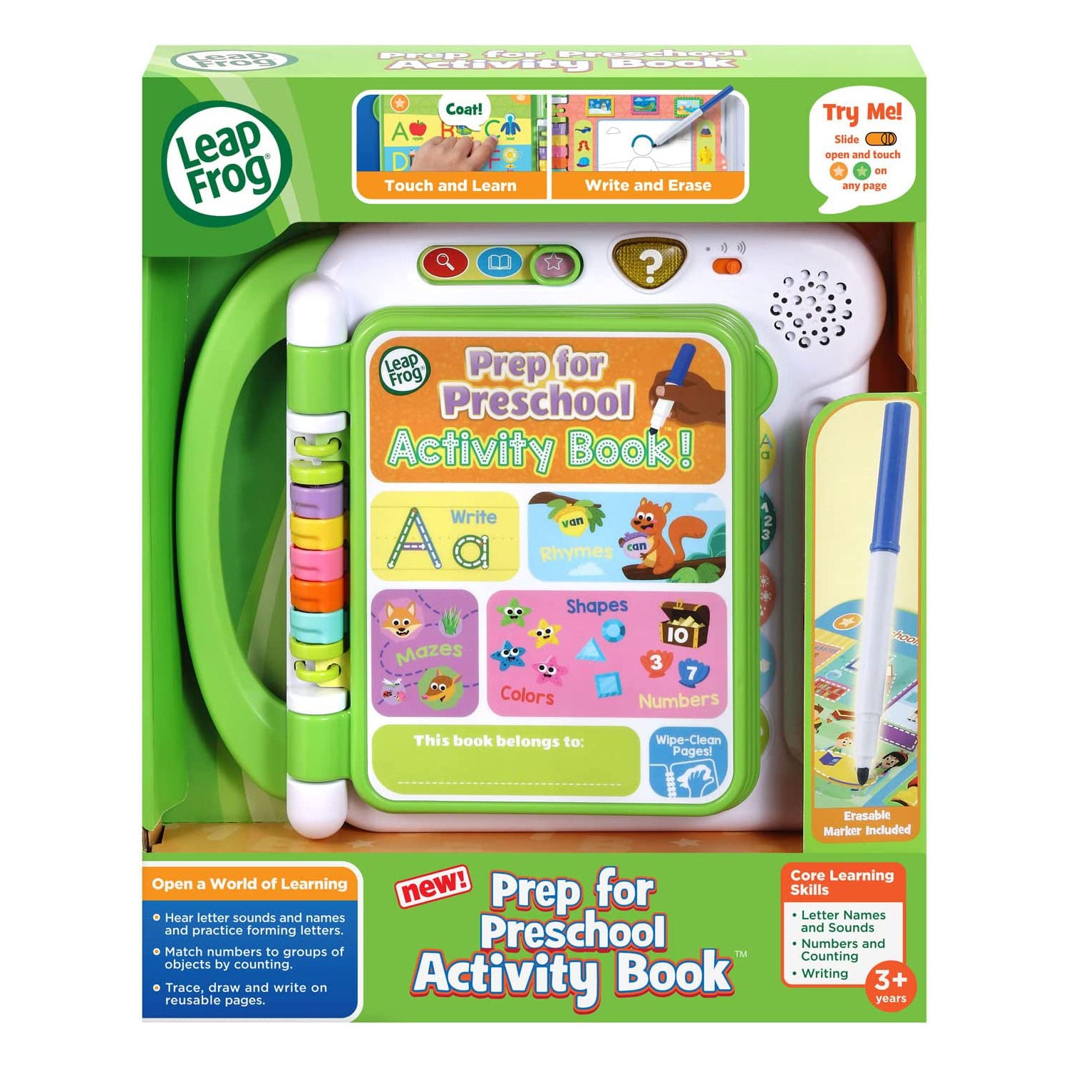 LeapFrog Prep for Preschool Activity Book