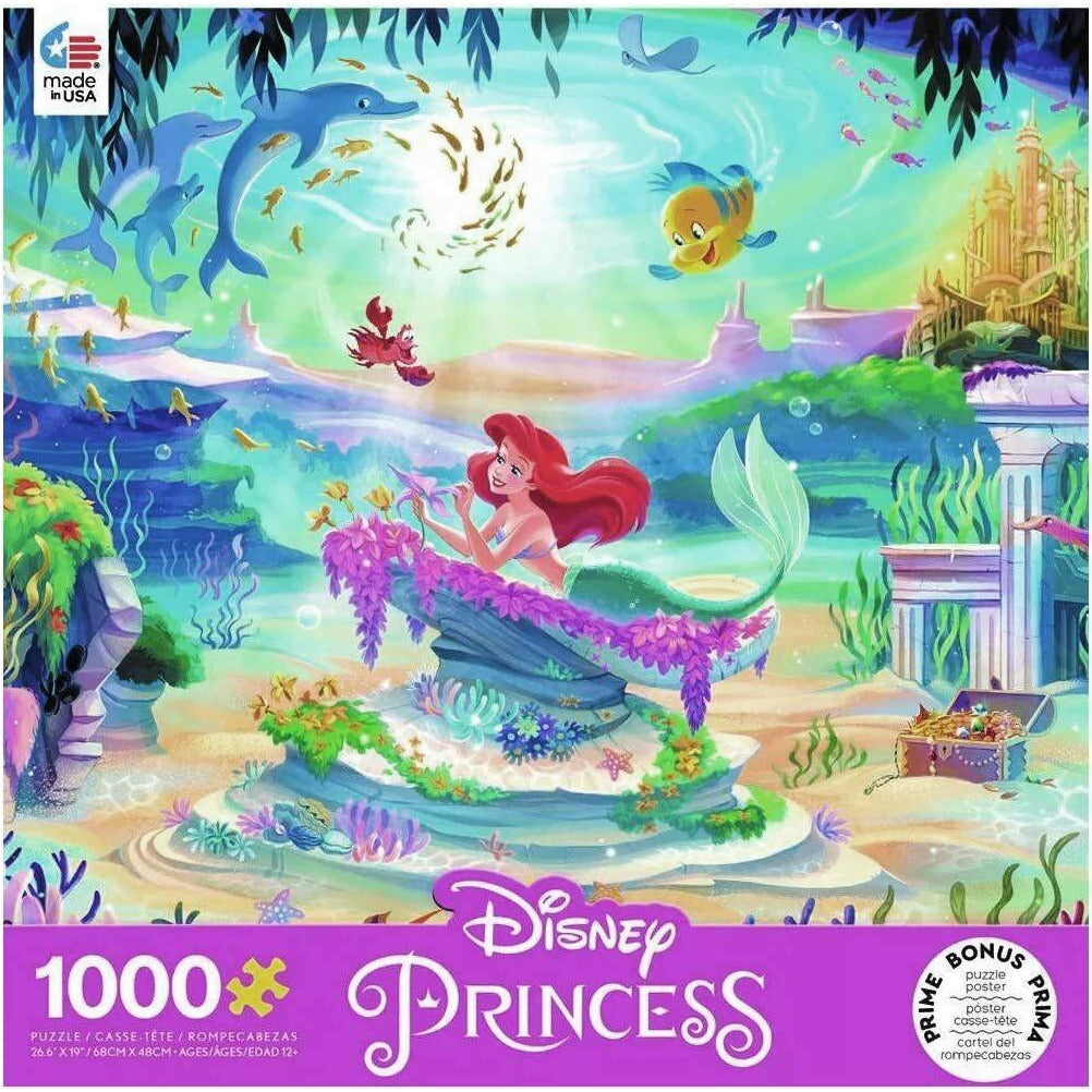 Ceaco Little Mermaid Jigsaw Puzzle - 1000 Pieces