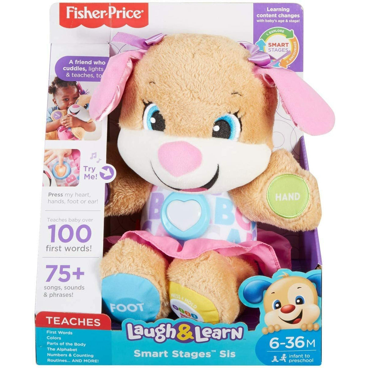 Fisher-Price Laugh & Learn Smart Stages Puppy - Sis