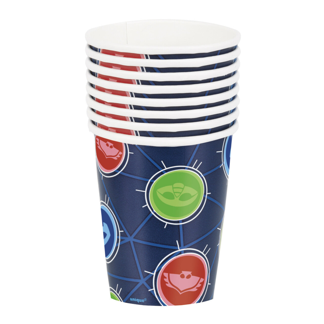 PJ Masks 9oz Birthday Party Paper Cups 8ct