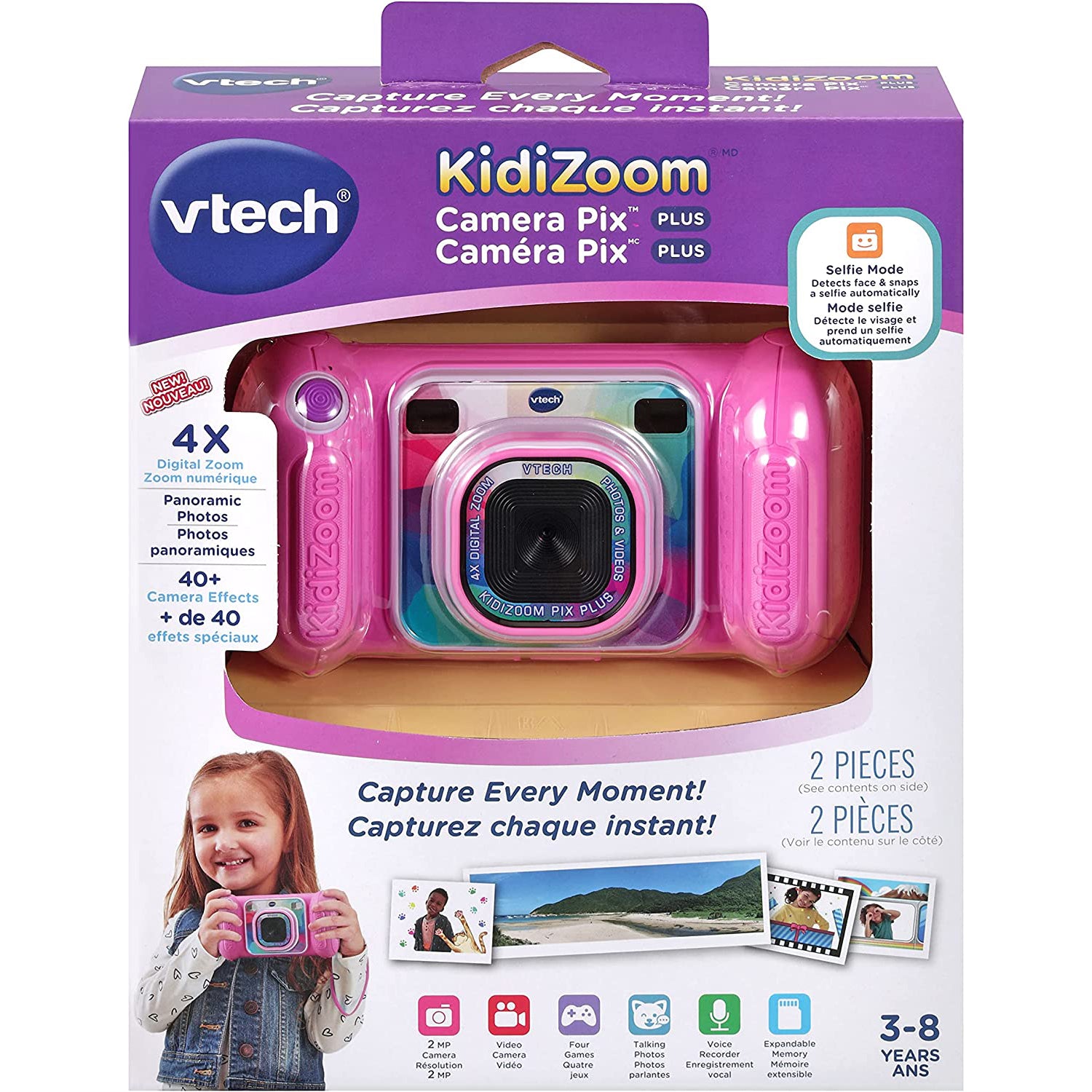 VTech KidiZoom Camera Pix Plus [Pink]