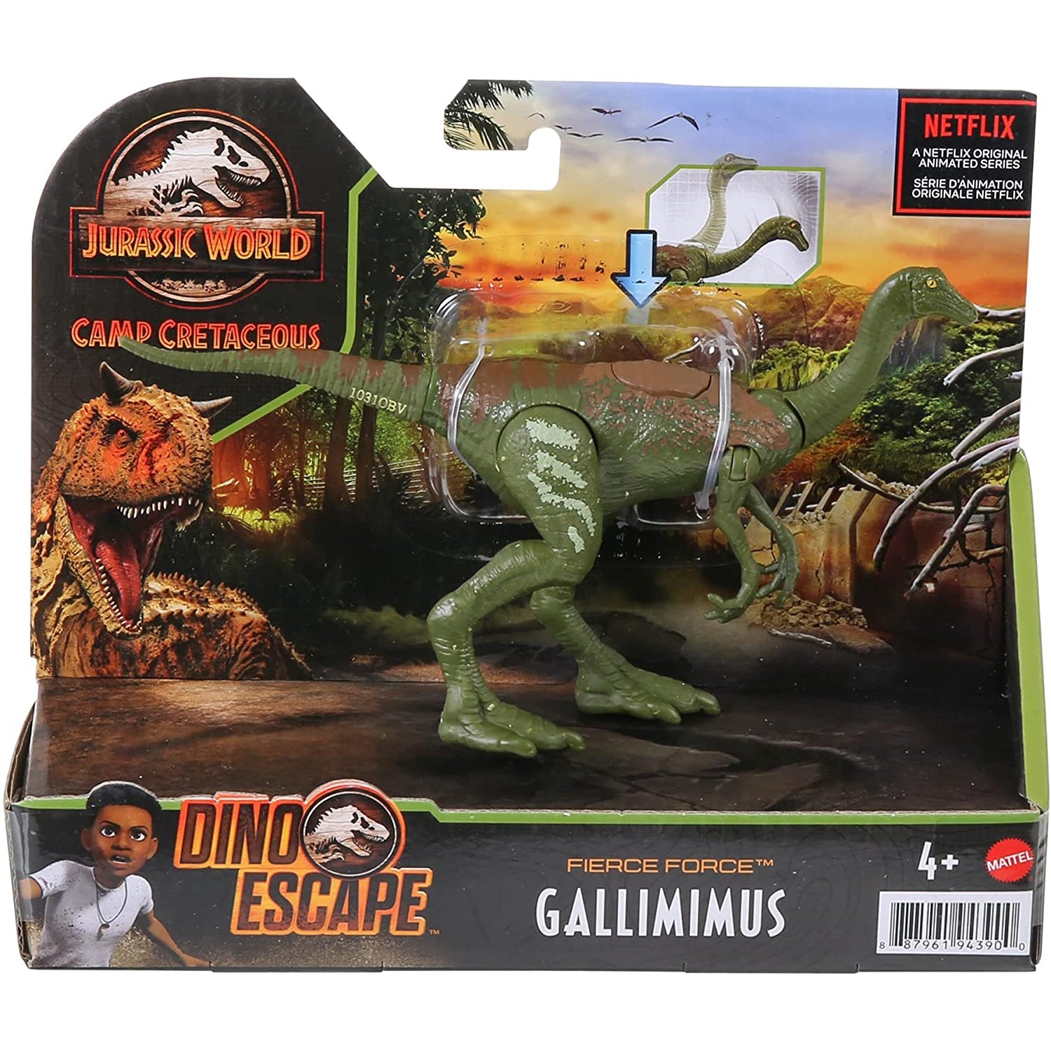 Jurassic World Camp Cretaceous Fierce Force Gallimimus